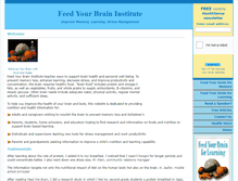Tablet Screenshot of feedyourbrain.org